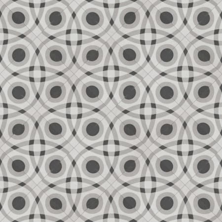 Merola Tile Twenties Mini - 4" x 4" Square Floor and Wall Tile - Matte Visual - Sold by Carton (9.72 SF/Carton) Circle