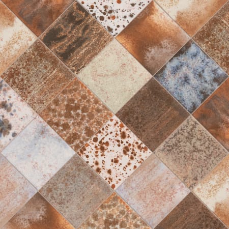 Merola Tile True - 8" x 8" Square Floor and Wall Tile - Glossy Visual - Sold by Carton (10.75 SF/Carton) Multi