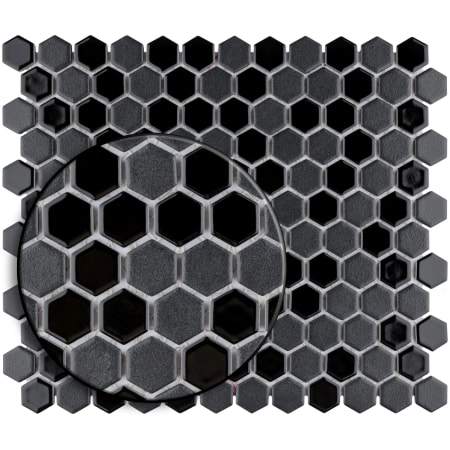 Merola Tile Sample Only of FTC1CT Black