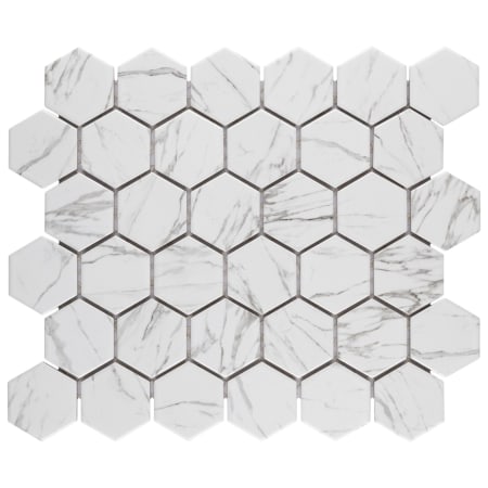 Merola Tile Sample Only of FTC2F Hex White