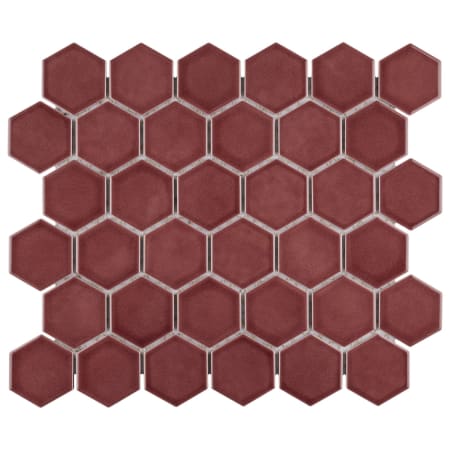 Merola Tile Sample Only of FTC2TRGU Glossy Rusty Red