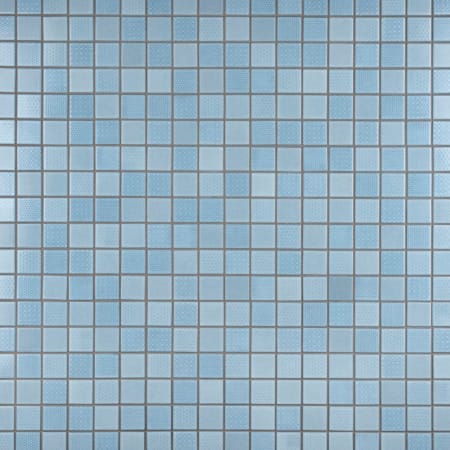 Merola Tile Celadon - 2" x 2" Square Encaustic Floor and Wall Mosaic Tile - Glossy Metal Visual - Sold by Carton (9.6 SF/Carton) Aqua