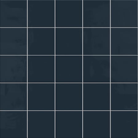 Merola Tile Monocolor Premium - 8" x 8" Solid Floor and Wall Tile - Matte Visual - Sold by Carton (11.25 SF/Carton) Noche