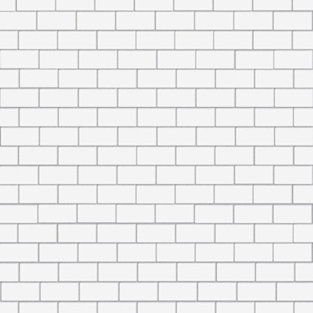 Merola Tile Metro - 1" x 2" Rectangle Brick Floor and Wall Mosaic Tile - Textured Tile Visual - Sold by Carton (9.8 SF/Carton) White