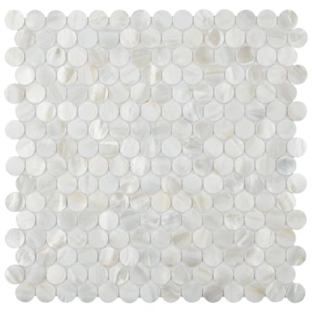 Merola Tile Sample Only of GFNCMP White Shell
