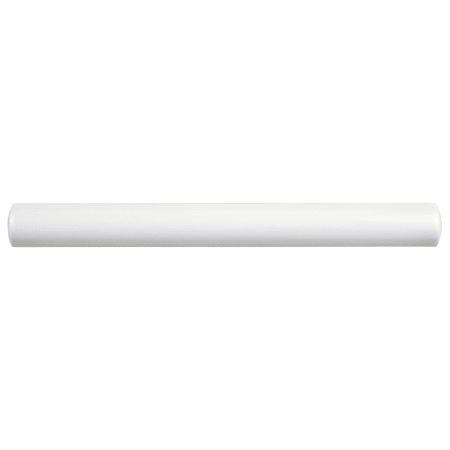 Merola Tile Santorini 8" x 1" Matte Ceramic Thin-Set Tile Pencil Rail - Sold by Piece (0.66 LF/Piece) Blanco