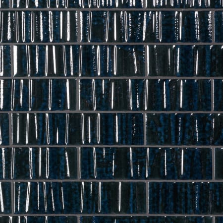 Merola Tile Joilet Prisma - 3" x 12" Fluted Rectangle Wall Tile - Glossy, Textured Visual - Sold by Carton (10.92 SF/Carton) Prisma Sapphire