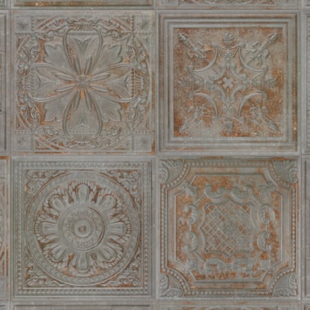 Merola Tile Fitz - 8" x 8" Square Wall Tile - Glossy, Matte Visual - Sold by Carton (9.9 SF/Carton) Charcoal