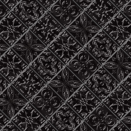Merola Tile Trend - 8" x 8" Square Wall Tile - Sold by Carton (9.24 SF/Carton) Black