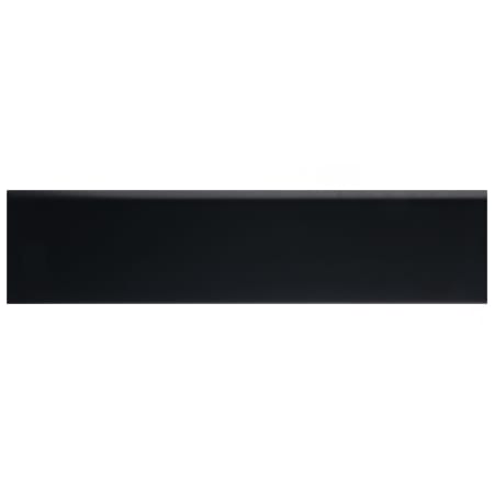 Merola Tile Battiscopa  3 in. x 13 in. Slight Texture Ceramic Trim - Sold by the Piece - Sold by Piece (1.08 LF/Piece) Matte Black