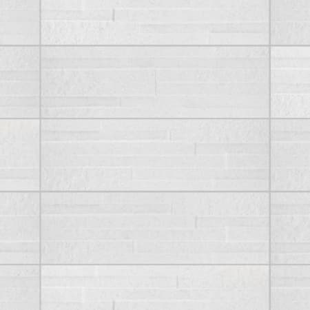 Merola Tile Tikal 7 in. x 20 in. Rectangle Wall Tile - Rough Texture Stone Look Visual - Sold by Carton (8.37 SF/Carton)
 White
