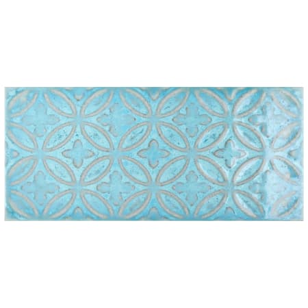 Merola Tile Zurbaran - 5" x 9" Rectangle Wall Tile - Glossy Visual - Sold by Carton (7.28 SF/Carton) Aquamarina