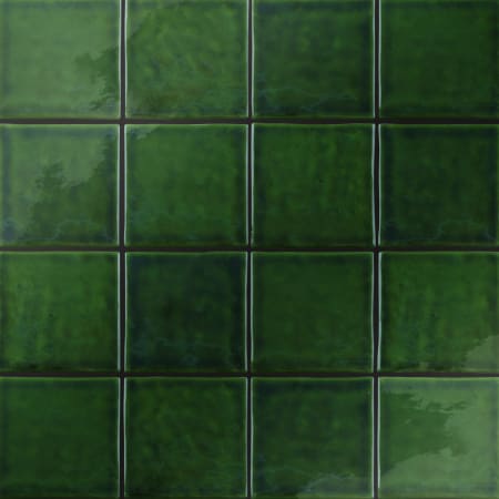 Merola Tile Viva Antic - 4" x 4" Square Wall Tile - Glossy Visual - Sold by Carton (5.28 SF/Carton) Verde