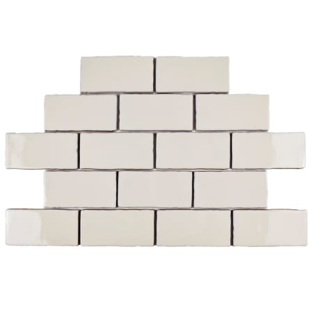 Merola Tile Sample Only of WCVANCWT Craquelle White