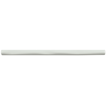 Merola Tile Rugoso 8" Matte Ceramic Thin-Set Tile Pencil Rail - Sold by Piece (0.66 LF/Piece) Blanco Brillo