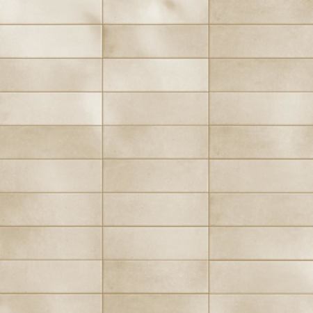 Merola Tile Coco - 2" x 6" Rectangle Wall Tile - Glossy Visual - Sold by Carton (5.94 SF/Carton) Canvas Beige