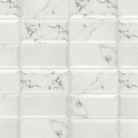 Merola Tile Classico Carrara - 3" x 6" Rectangle Wall Tile - Glossy Visual - Sold by Carton (5.72 SF/Carton) Glossy
