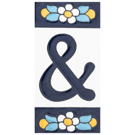 Merola Tile Sevillano Flora Accent 2 in. x 4 in. Rectangle Hand Painted Look Wall Tile - Smooth w/ Pattern Ceramic Visual - Sold by Piece
Address Accents Ampersand
