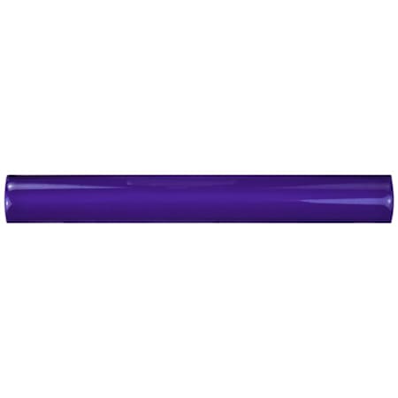 Merola Tile Sevillano 8" x 1" Matte Ceramic Thin-Set Tile Pencil Rail - Sold by Piece (0.66 LF/Piece) Azul Cobalto