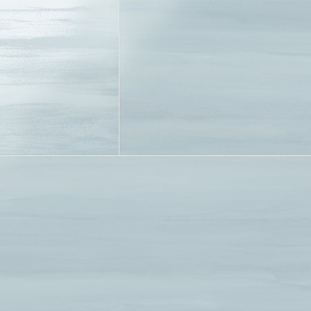 Merola Tile Biomim - 12" x 35" Solid Wall Tile - Satin Visual - Sold by Pallet (69.78 SF/Pallet) Blue