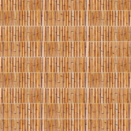 Merola Tile Bamboo - 6" x 12" Fluted Rectangle Wall Tile - Matte Visual - Sold by Carton (9.8 SF/Carton) Clay Brown