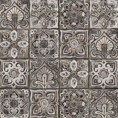 Merola Tile Mandala Decor - 8" x 8" Encaustic Wall Tile - Glossy, Matte, Satin Visual - Sold by Carton (11 SF/Carton) Mix Mystikos