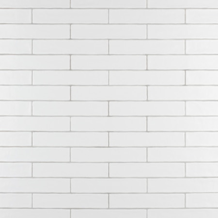 Merola Tile Chester - 2" x 10" Rectangle Wall Tile - Matte Visual - Sold by Carton (13.44 SF/Carton) Bianco