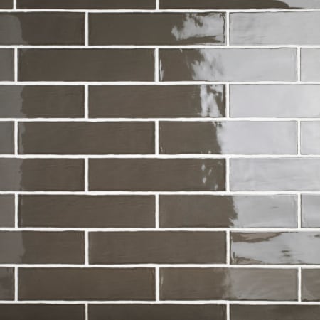 Merola Tile Chester - 3" x 12" Rectangle Wall Tile - Matte Visual - Sold by Carton (5.72 SF/Carton) Grafito