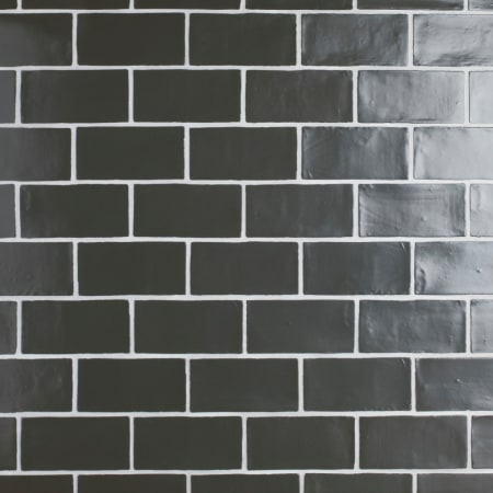 Merola Tile Chester - 3" x 6" Rectangle Wall Tile - Matte Visual - Sold by Carton (5.72 SF/Carton) Nero