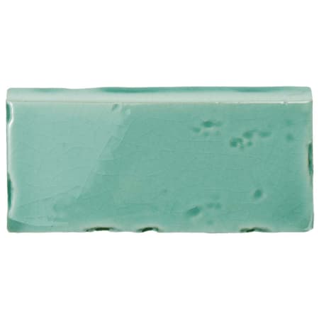 Merola Tile Novecento Zocalo 5" x 3" Matte Ceramic Thin-Set Tile Cove Base - Sold by Piece (0.43 LF/Piece) Aguamarina