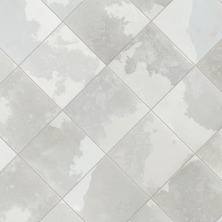 Merola Tile Kings Luxe Tradition Square 8 in. x 16 in. Rectangle Distressed Wall Tile - Ceramic Visual - Sold by Carton (10.56 SF/Carton) Silver