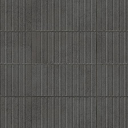 Merola Tile Kings Loft - 8" x 16" Solid Wall Tile - Matte Visual - Sold by Carton (10.44 SF/Carton) Black