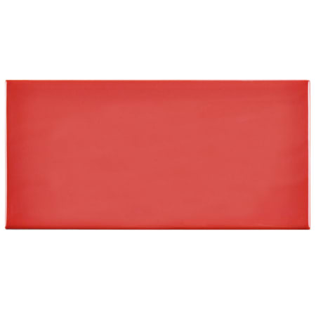 Merola Tile Park Slope - 3" x 6" Rectangle Wall Tile - Glossy Visual - Sold by Carton (11.18 SF/Carton) Apple Red