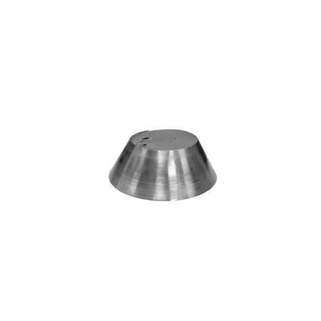 Metalbest Direct-Temp 4" x 6-5/8" Direct Vent Storm Collar Galvanized