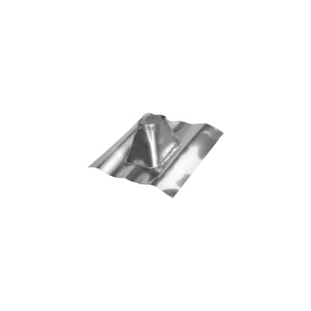 Metalbest Sure-Temp 7" Dead Soft Base Roof Flashing for 2/12 to 6/12 Pitch Galvanized Steel