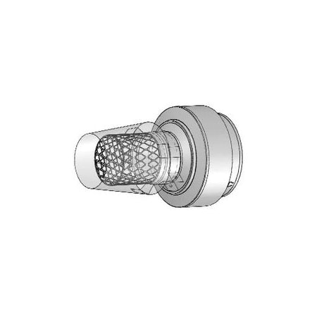 Metalbest 4" Inner Diameter - Direct-Temp Direct Vent Pipe - Double Wall - Spark Arrestor Cap Galvanized