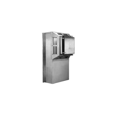 Metalbest 5" Inner Diameter - Direct-Temp Direct Vent Pipe - Double Wall - 36" Rise Snorkel Termination Cap Galvanized