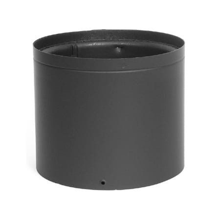 Metalbest 6" Inner Diameter - DCC Stove Pipe - Double Wall - Adapter Black