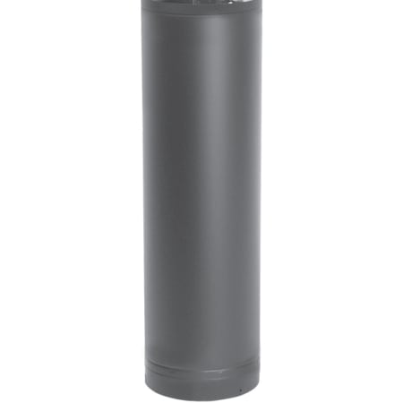 Metalbest 8" Inner Diameter - DCC Stove Pipe - Double Wall - 12" Pipe Length Black