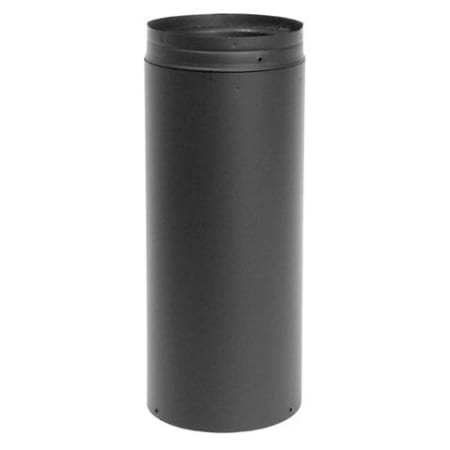 Metalbest 8" Inner Diameter - DCC Class A Stove Pipe - Double Wall - 18" Pipe Length Black