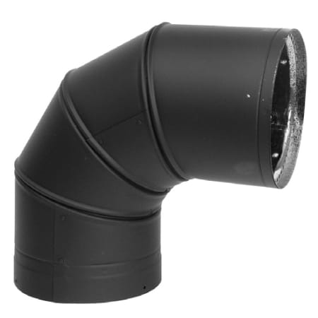 Metalbest 8" Inner Diameter - DCC Stove Pipe - Double Wall - 90 Degree Elbow Black