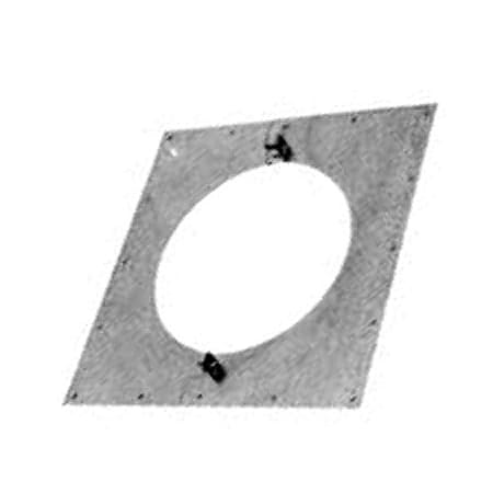 Metalbest QC 12" Type B Gas Vent Support Plate Galvanized