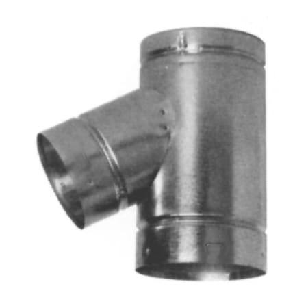 Metalbest RV 4" x 4" Type B Gas Vent Fixed Wye Aluminum