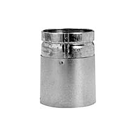 Metalbest RV 4" Type B Gas Vent Male Universal Adapter Galvanized