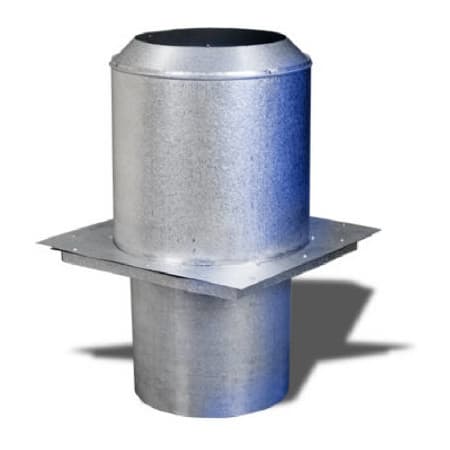 Metalbest Sure-Temp 5" Class A Chimney Pipe Attic Insulation Shield Stainless Steel