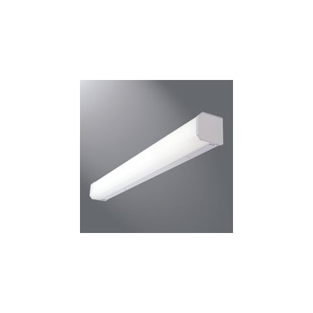 Metalux Single Light 48" Long Integrated LED Strip Light White