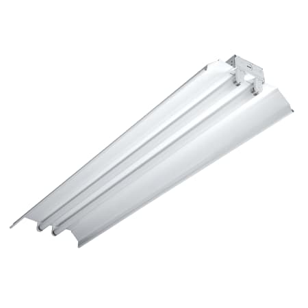 Metalux ICF 2 Light 48" Wide Low Bay Light White