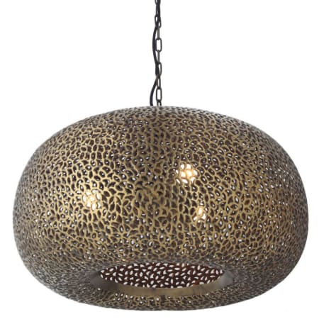 Metropolitan Moradabad 3 Light 25" Wide Pendant Brass Antique