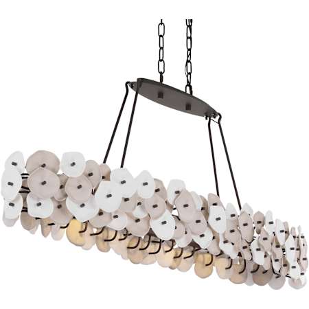 Metropolitan Ravelin 4 Light 13" Wide Chandelier Dark Bronze