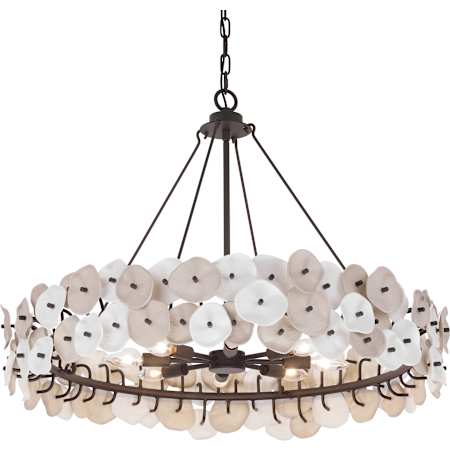 Metropolitan Ravelin 8 Light 32" Wide Pendant Dark Bronze